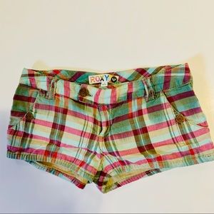Roxy women plaid short